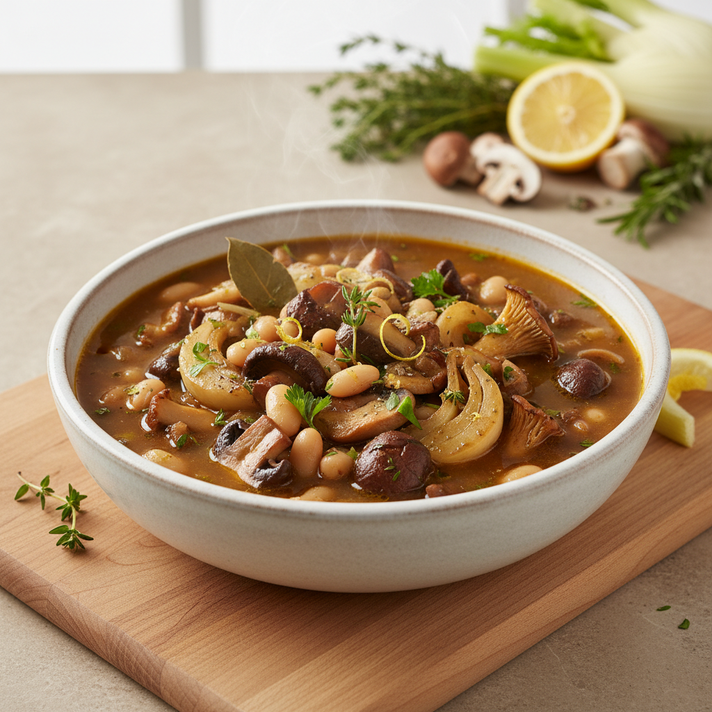 Forest Embrace Fennel & Mushroom Stew