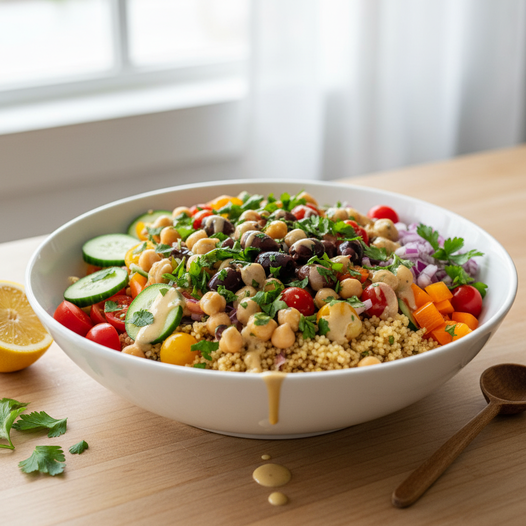 Mediterranean Dream Couscous Power Bowl